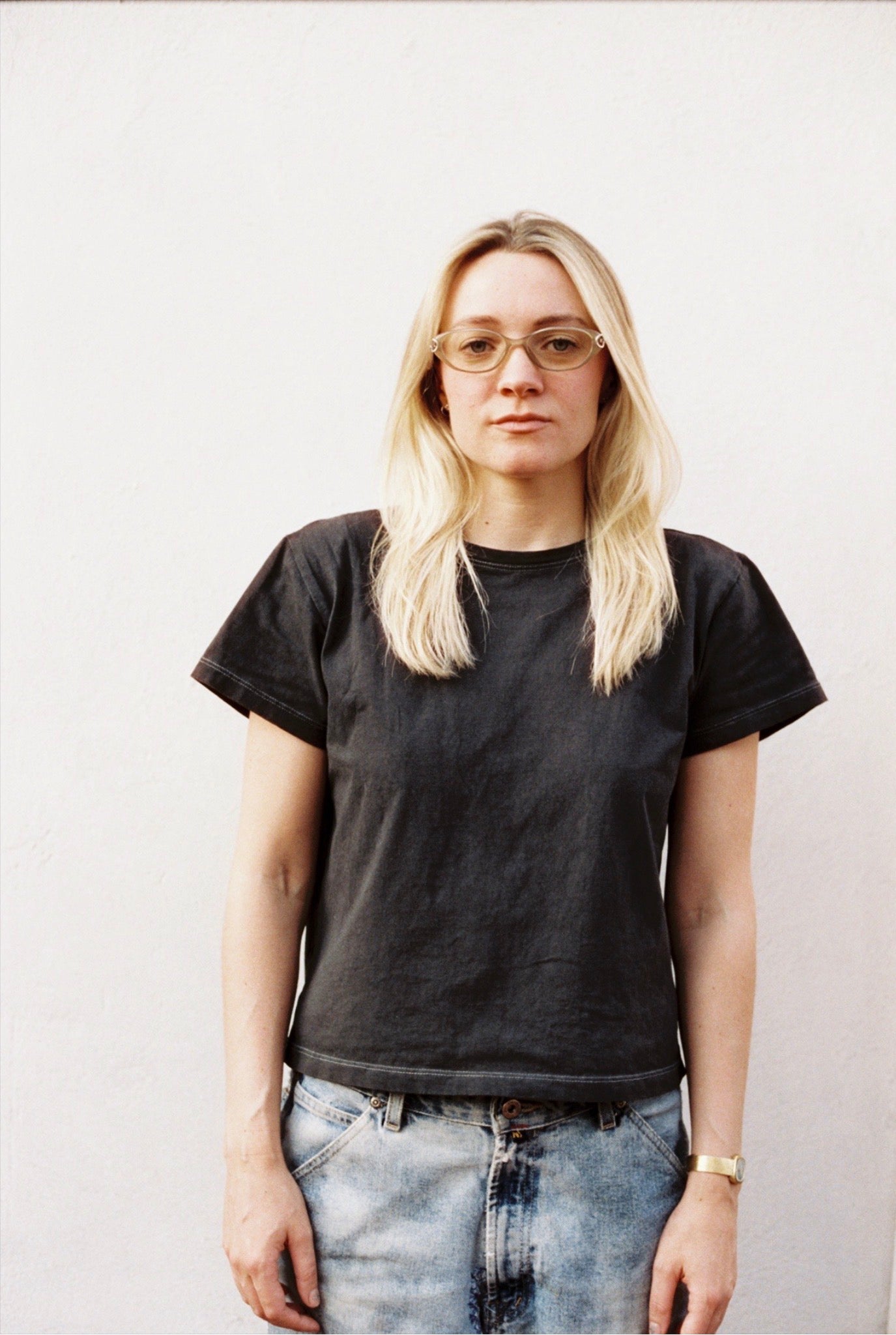 THE ORIGIN TEE in Mineral Black